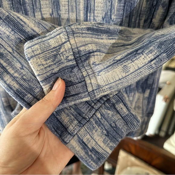 Abercrombie Kids Rustic Blue Warm Long Sleeve Sweatshirt Hoodie Pullover - Picture 4 of 9